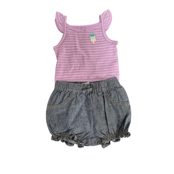 Carters Baby 2-Piece Popsicle Bodysuit & Shorts Set - Picture 9 of 13